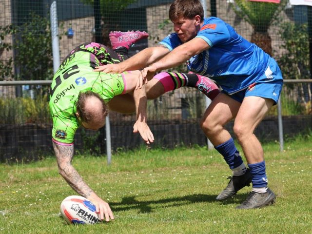 Men’s side get big win over Bridgend, eventually